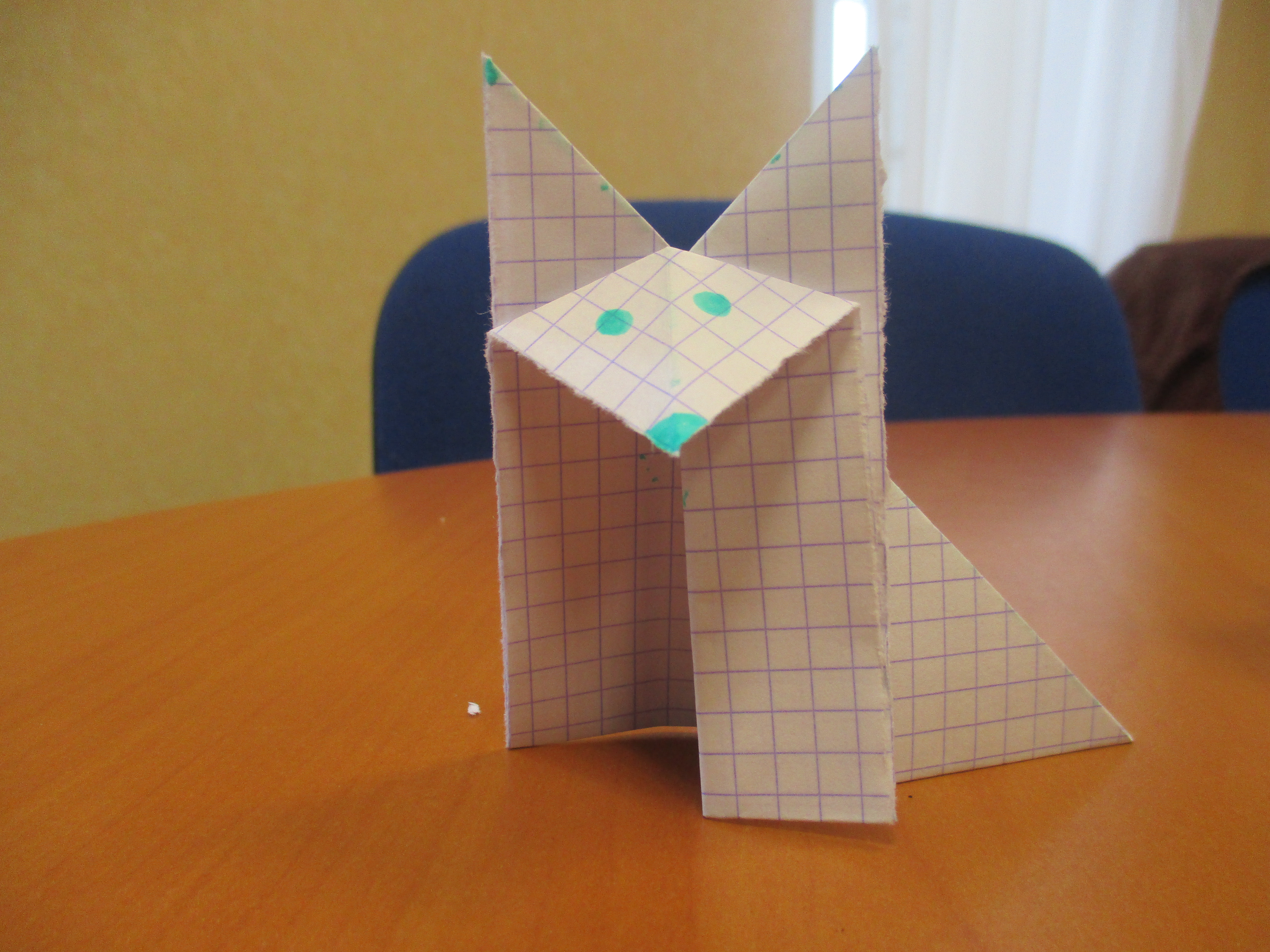 Renard en Origami