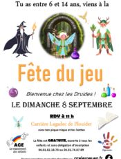 Fête du jeu 2024 ! 8 septembre