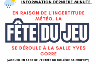 Fête du jeu AUJOURD’HUI !